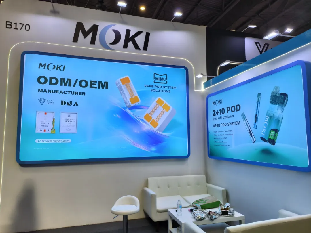 魔刻科技多款全“芯”技术产品亮相VAPER EXPO UK 2025